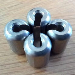 4 Butées De Gaine De Frein En Inox à Souder Sur Cadre De Vélo -Messingschlager Soldes 4 butees de gaine de frein en inox a souder sur cadre de velo 4