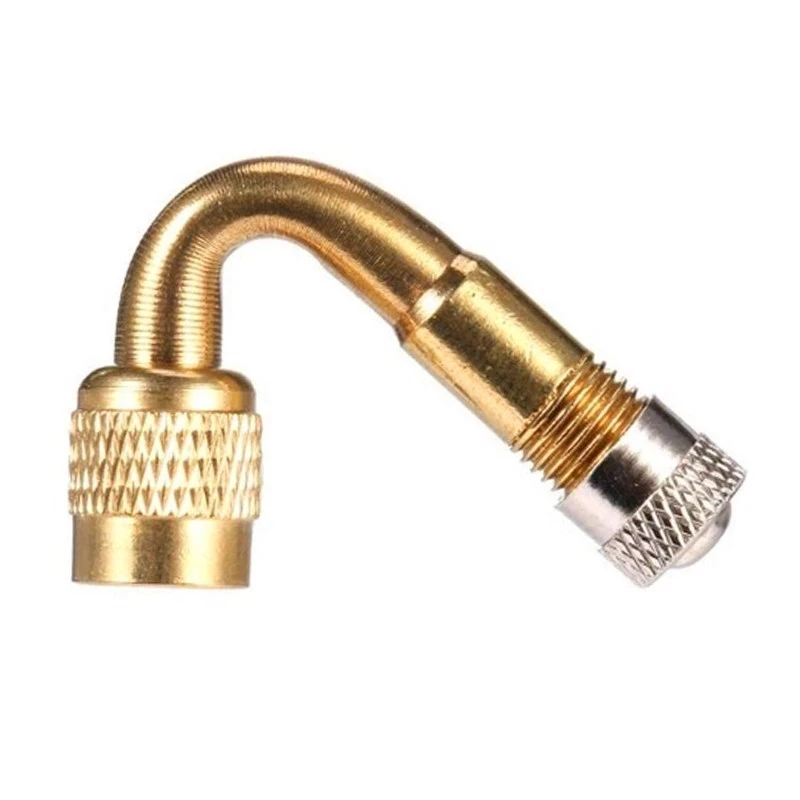 Adaptateur Coudé à 135 Degrés Avec Bouchon Pour Valve Schrader De Vélo 3 Adaptateur Coudé à 135 Degrés Avec Bouchon Pour Valve Schrader De Vélo