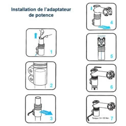 Satori Adaptateur De Potence Head Up 4 Noir Dia.28,6 Mm / 117 Mm -Messingschlager Soldes adaptateur de potence head up 4 noir dia286 mm 117 mm 2