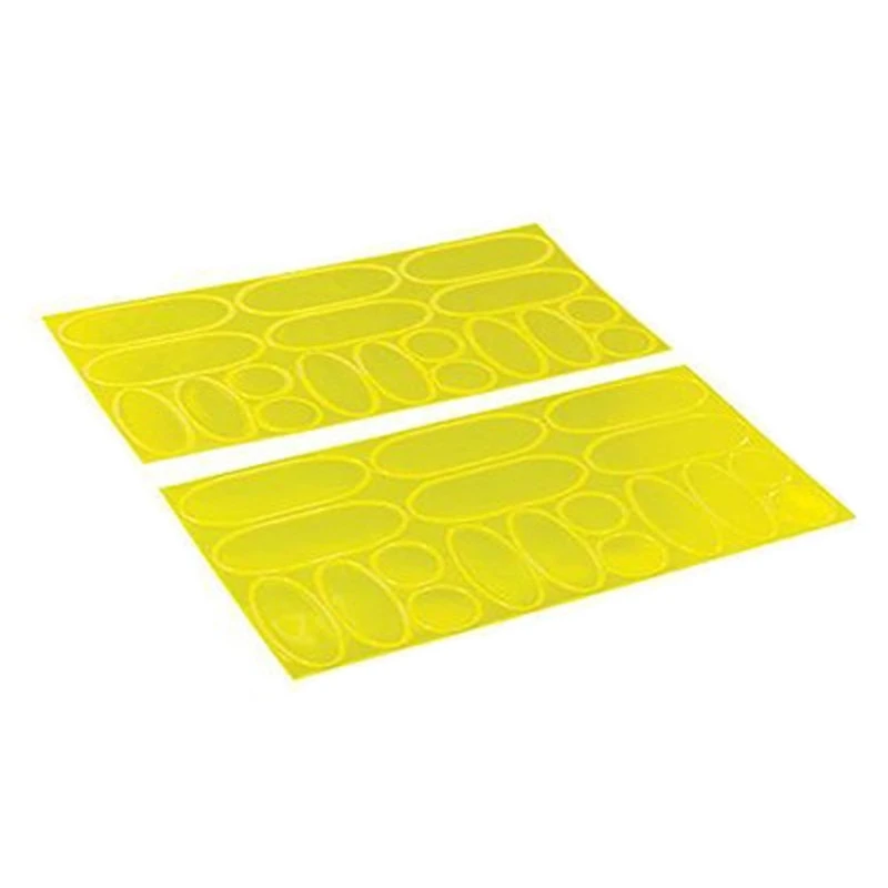 Silverline Autocollants Haute-visibilité 36 Pièces Pour Cycliste 3 Silverline Autocollants Haute-visibilité 36 Pièces Pour Cycliste