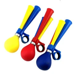 Avertisseur Coloré Pour Vélo En Forme De Trompe Trois Cornes -Messingschlager Soldes avertisseur colore pour velo en forme de trompe trois cornes 3