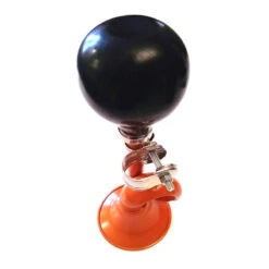 Avertisseur Sonore Trompette Pour Vélo - Orange -Messingschlager Soldes avertisseur sonore trompette pour velo orange 3
