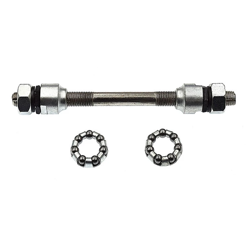 Point Axe De Roue Vélo Avant 5/16" 127 Mm Avec Cages à Billes 3 Point Axe De Roue Vélo Avant 5/16" 127 Mm Avec Cages à Billes