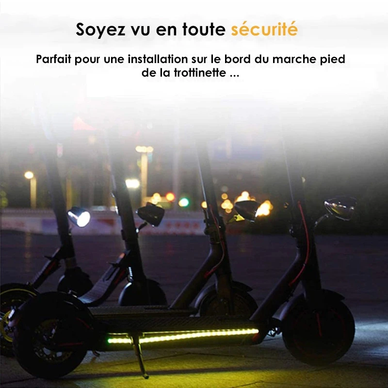 Bande Lumineuse LED Décorative Pour Vélo Et Trottinette électrique 8 Bande Lumineuse LED Décorative Pour Vélo Et Trottinette électrique – Image 6