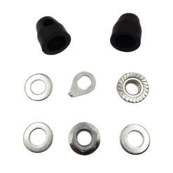 Bikkel IBee Écrou D´Axe Roue Avant Incluant. Protège Capuchon - Noir