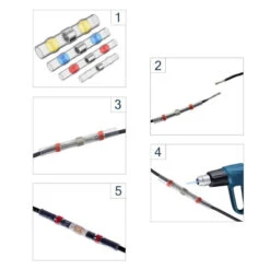 Boite De Connecteur Auto-Soudeur Étanche - Gaines Thermorétractables -Messingschlager Soldes boite de connecteur auto soudeur etanche gaines thermoretractables 1 3