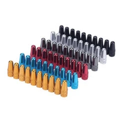Bouchon Aluminium Coloré Valve Presta Roue Vélo - Par 2 -Messingschlager Soldes bouchon aluminium colore valve presta roue velo par 2 1 3