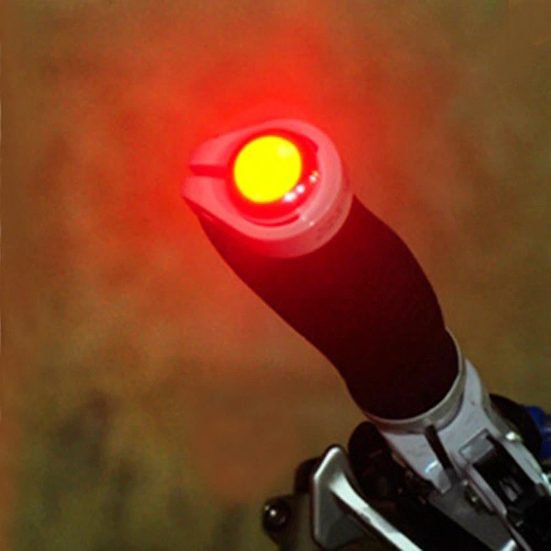 Messingschlager Bouchons Lumineux Pour Guidon De Vélo La Paire 4 Messingschlager Bouchons Lumineux Pour Guidon De Vélo La Paire – Image 2