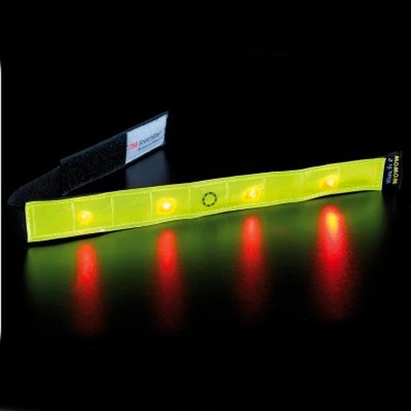 Brassard De Sécurité Avec LEDs Clignotant Pour Vélo Ou Jogging 5 Brassard De Sécurité Avec LEDs Clignotant Pour Vélo Ou Jogging – Image 3