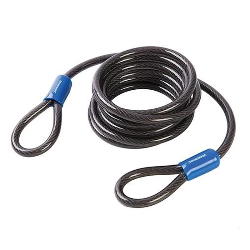 Silverline Câble De Sécurité En Acier Pour Vélo 3 Silverline Câble De Sécurité En Acier Pour Vélo