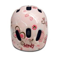 POLISPORT Casque Enfant BIRDY Pink 44 - 48 Cm -Messingschlager Soldes casque enfant birdy pink 44 48 cm 2