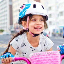 Casque Vélo Enfant Girafe Bleue Crazy Safety -Messingschlager Soldes casque velo enfant girafe bleue crazy safety 4