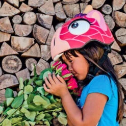 Casque Vélo Enfant Girafe Crazy Safety -Messingschlager Soldes casque velo enfant girafe crazy safety 3