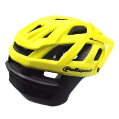 Casque VTT POLISPORT E3 Jaune Fluo - Noir Mat - Tailles M Ou L 11 Casque VTT POLISPORT E3 Jaune Fluo - Noir Mat - Tailles M Ou L -Messingschlager Soldes casque vtt polisport e3 jaune fluo noir mat tailles m ou l 3