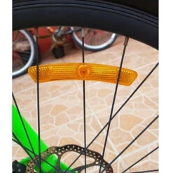 Catadioptre Long Pour Roue De Vélo - Par 2 -Messingschlager Soldes catadioptre long pour roue de velo par 2 3