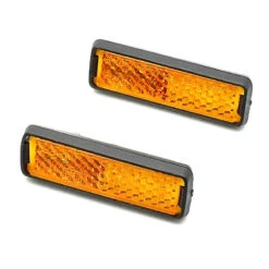 Messingschlager Catadioptres à Boulonner Pour Pédales (2 Pièces) -Messingschlager Soldes catadioptres a boulonner pour pedales 2 pieces 2