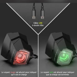 Clignotants à LED Avec Rétroviseurs Intégrés Pour Vélo -Messingschlager Soldes clignotants a led avec retroviseurs integres pour velo 4