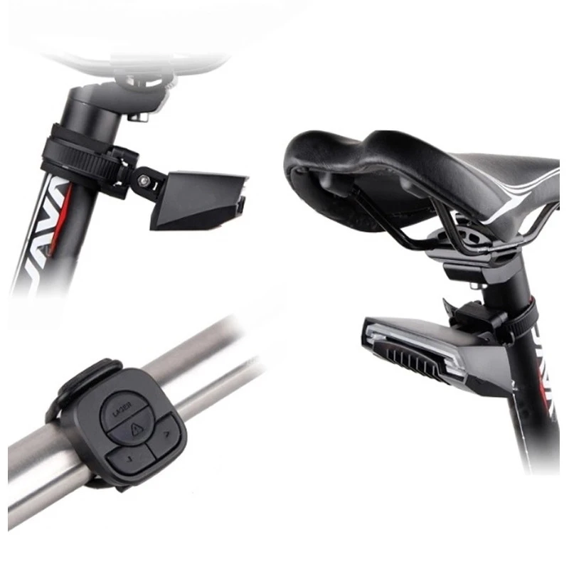 Clignotants LED Faisceau Laser USB Pour Vélo 8 Clignotants LED Faisceau Laser USB Pour Vélo – Image 6