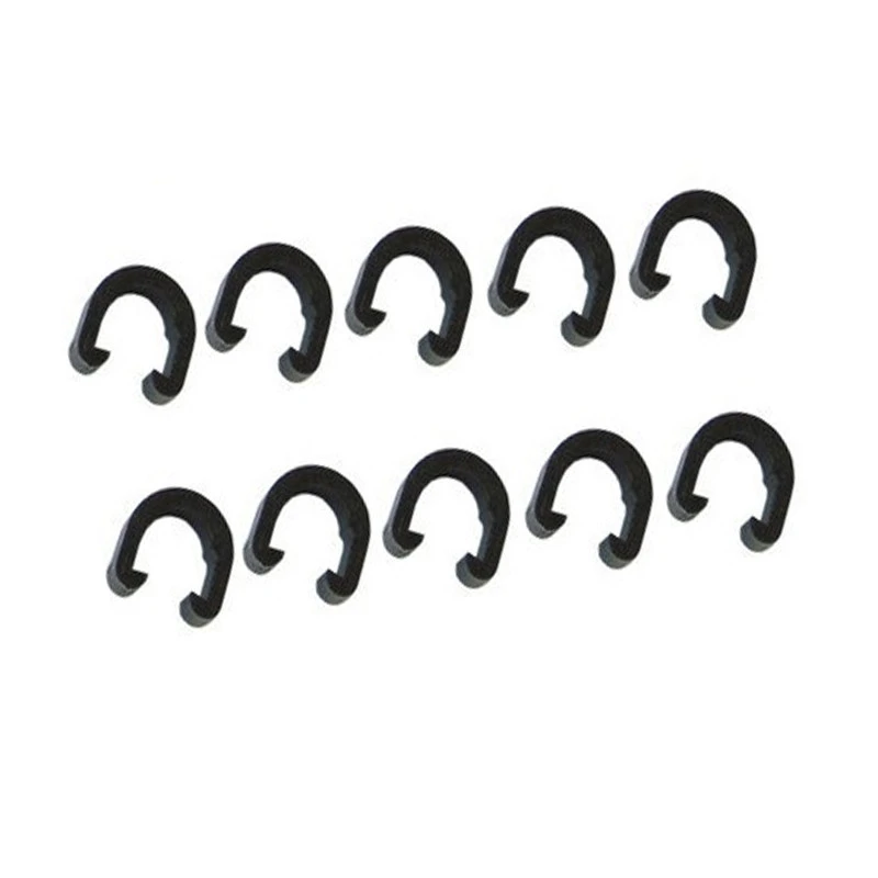 Clips De Fixation Pour Gaine Et Durite Vélo - Par 10 3 Clips De Fixation Pour Gaine Et Durite Vélo - Par 10