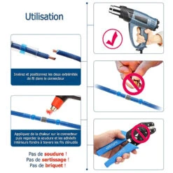 Coffret 500 Manchons Thermo-soudable Auto Soudeur étanche 13 Coffret 500 Manchons Thermo-soudable Auto Soudeur étanche -Messingschlager Soldes coffret 500 manchons thermo soudable auto soudeur etanche 5