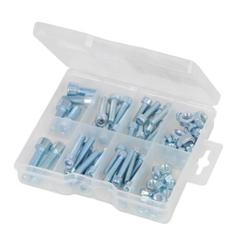 Coffret De 75 Vis Et écrous De Fixation à Usage Universel 3 Coffret De 75 Vis Et écrous De Fixation à Usage Universel