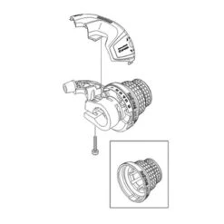 Commande De Vitesses Rotative 7 Vitesses Revoshift Shimano -Messingschlager Soldes commande de vitesses rotative 7 vitesses revoshift shimano 2