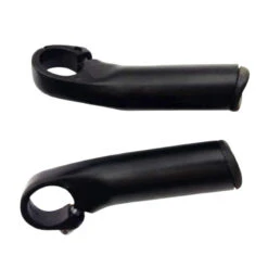 Cornes De Guidon De Vélo Noir Aluminium 110 Mm -Messingschlager Soldes cornes de guidon de velo noir aluminium 110 mm 3