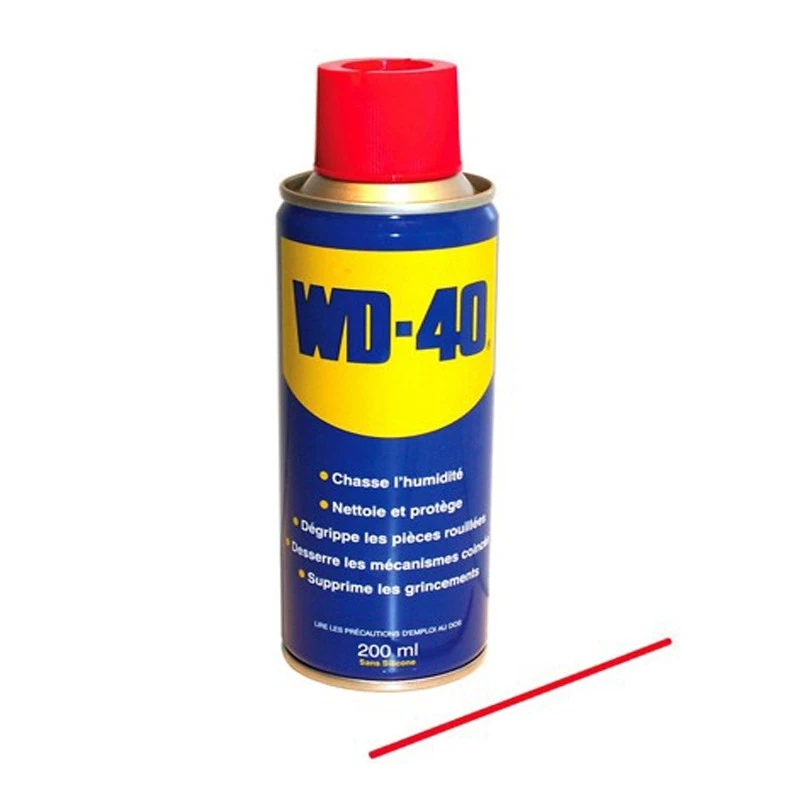 WD40 Dégrippant Multi-fonctions WD-40 200 Ml 3 WD40 Dégrippant Multi-fonctions WD-40 200 Ml