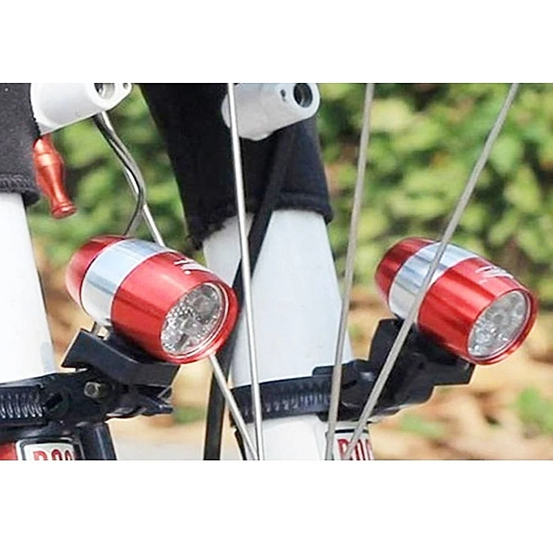 Eclairage Aluminium 6 LED étanche Pour Vélo 4 Eclairage Aluminium 6 LED étanche Pour Vélo – Image 2