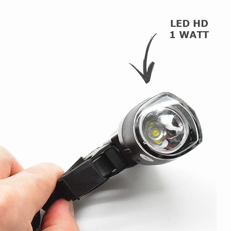 Eclairage Avant Pour Vélo 1 WATT Super LED 6 Eclairage Avant Pour Vélo 1 WATT Super LED – Image 4