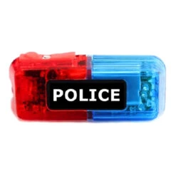 Eclairage Clignotant à Pince POLICE Pour Cycliste