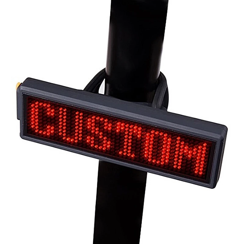 Eclairage De Message USB Pour Tige De Selle Vélo 4 Eclairage De Message USB Pour Tige De Selle Vélo – Image 2