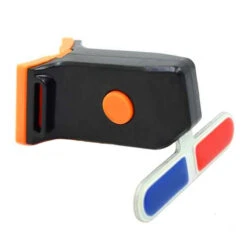 Eclairage De POLICE Sur Tube De Selle Vélo -Messingschlager Soldes eclairage de police sur tube de selle velo 3