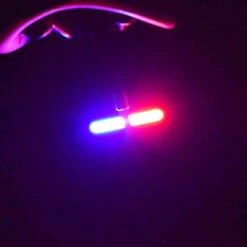 Eclairage De POLICE Sur Tube De Selle Vélo -Messingschlager Soldes eclairage de police sur tube de selle velo 4