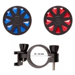 Eclairage DIAMANT Vélo 9 LED Haute Luminosité -Messingschlager Soldes eclairage diamant velo 9 led haute luminosite 3