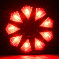 Eclairage DIAMANT Vélo 9 LED Haute Luminosité -Messingschlager Soldes eclairage diamant velo 9 led haute luminosite 5