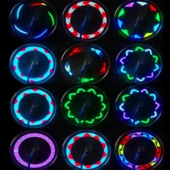 Eclairage LED à Pile Sur Rayon De Roue Vélo 10 Eclairage LED à Pile Sur Rayon De Roue Vélo -Messingschlager Soldes eclairage led a pile sur rayon de roue velo 2