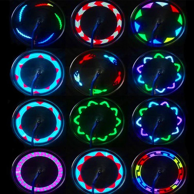 Eclairage LED à Pile Sur Rayon De Roue Vélo 5 Eclairage LED à Pile Sur Rayon De Roue Vélo – Image 3