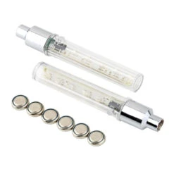 Eclairage LED Valve Haute Luminosité Pour Roue De Vélo, Moto, Voiture -Messingschlager Soldes eclairage led valve haute luminosite pour roue de velo moto voiture 4