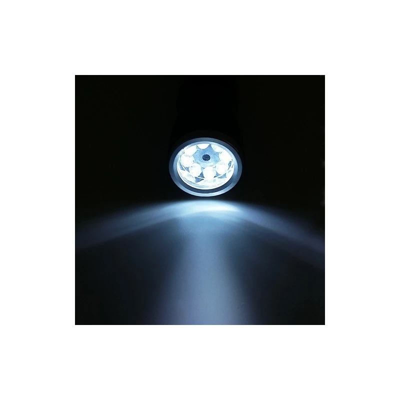 M-Wave Eclairage Pour Vélo Avant 8 LEDs Avec Laser 6 M-Wave Eclairage Pour Vélo Avant 8 LEDs Avec Laser – Image 4