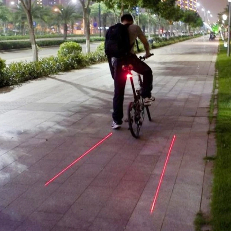 Eclairage Vélo Arrière Avec Laser Piste Cyclable Lumineuse 5 Eclairage Vélo Arrière Avec Laser Piste Cyclable Lumineuse – Image 3