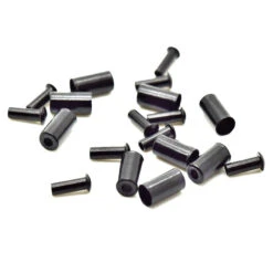 Embouts Et Capuchons Alu Noirs Pour Frein Vélo