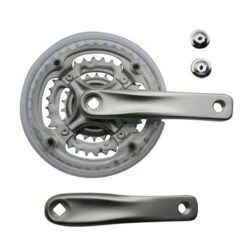ARCADE Ensemble Manivelle Triple Alu 22-32-42 Dts, L152mm + Protege Chaine