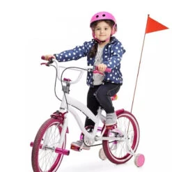 Fanion Orange De Sécurité Pour Remorque Ou Vélo Enfant -Messingschlager Soldes fanion orange de securite pour remorque ou velo enfant 2
