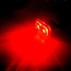 Feu Arrière 2 LED Pour Vélo -Messingschlager Soldes feu arriere 2 led pour velo 3