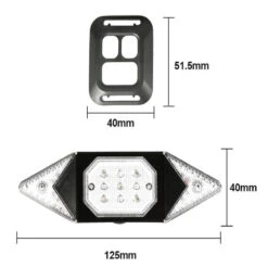 Feu Arrière Clignotant De Bicyclette Avec Télécommande Sans Fil -Messingschlager Soldes feu arriere clignotant de bicyclette avec telecommande sans fil 3
