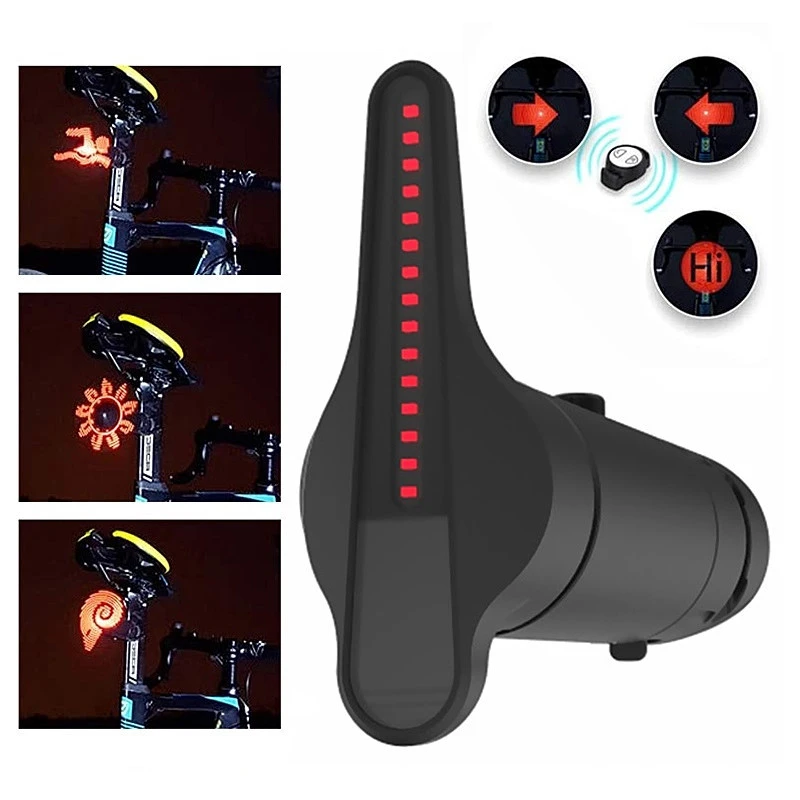 Feu Arrière De Vélo Intelligent à Friction Ventilé USB Et Bluetooth 5 Feu Arrière De Vélo Intelligent à Friction Ventilé USB Et Bluetooth – Image 3