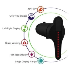 Feu Arrière De Vélo Intelligent à Friction Ventilé USB Et Bluetooth 13 Feu Arrière De Vélo Intelligent à Friction Ventilé USB Et Bluetooth -Messingschlager Soldes feu arriere de velo intelligent a friction ventile 5