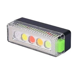 Feu Arrière Multicolore De Vélo à LED Rechargeable En USB