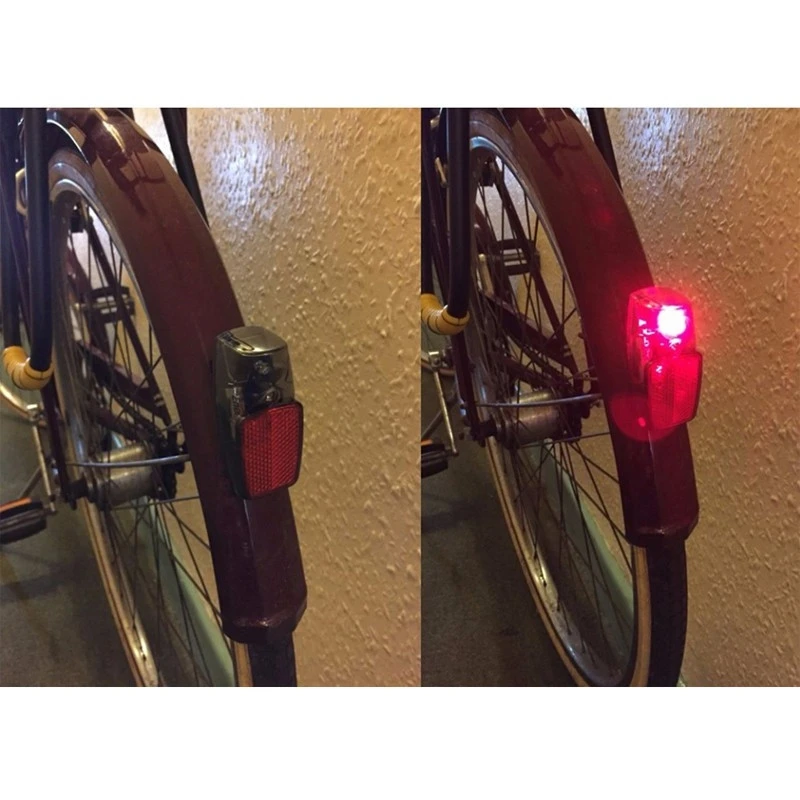 Feu De Vélo Arrière Sur Garde Boue à Pile 6 Feu De Vélo Arrière Sur Garde Boue à Pile – Image 4